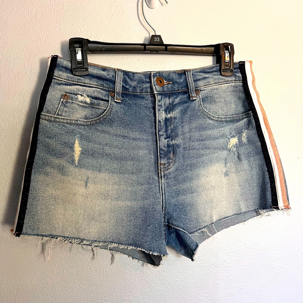Pistola Jean Shorts striped
